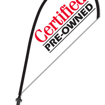 Clip On Paddle Flag - Certified Pre-Owned