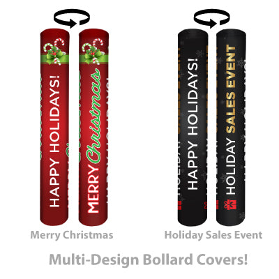 Holiday Bollard Covers