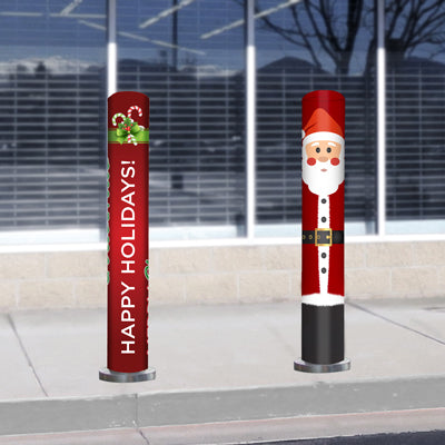 Holiday Bollard Covers