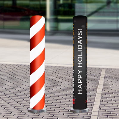 Holiday Bollard Covers