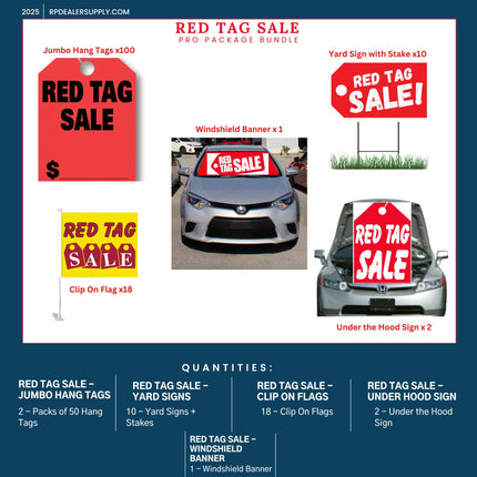 Red Tag Sale Pro Package