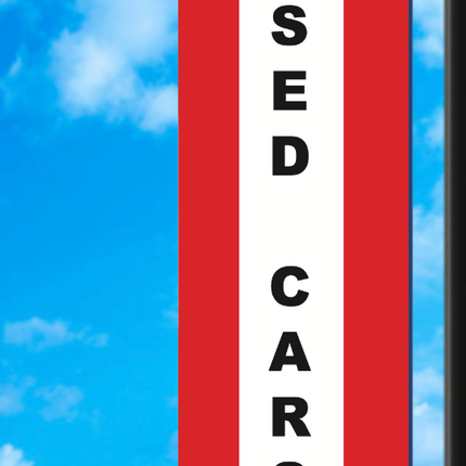 Vinyl Light Pole Banner - Used Cars